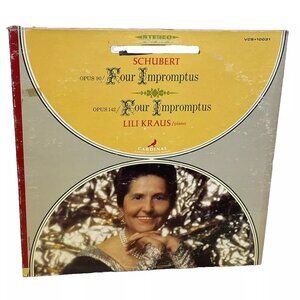 Opus 90 (Four Impromptus) Opus 142 (Four Impromptus) (Vinyl, 1968) Vanguard VC